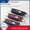2025 ABS Car Handbrake Cover For BMW M Sport M2 M3 M4 M5 M6 E46 E90 E60 F10 F30 E39 E36 F20 E87 Leather Hand Brake Cover Acc