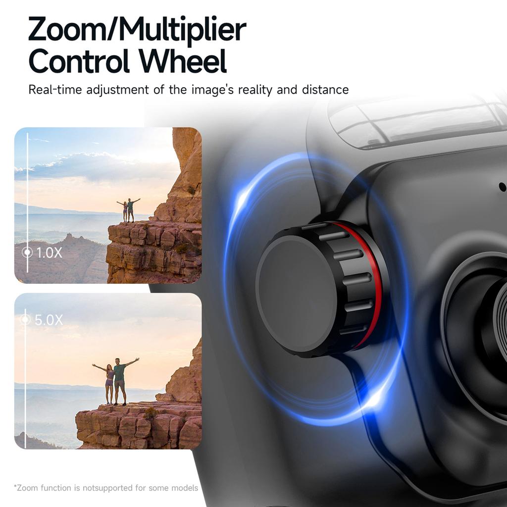 TOKQI M02 AI Kit Handheld 3 Axis Gimbal Stabilizer for Phone Vlog Gimbal Anti Shake Al Tracking Gesture Control with