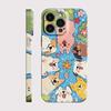 Чехол для телефона для Xiaomi Mi 15T 14T 13 12 12s 9 10 11 Poco C40 M5 X3 F4 NFC Pro 4G 5G Глянцевая пленка Жесткий ПК Роскошный Clmj Мультяшная собака