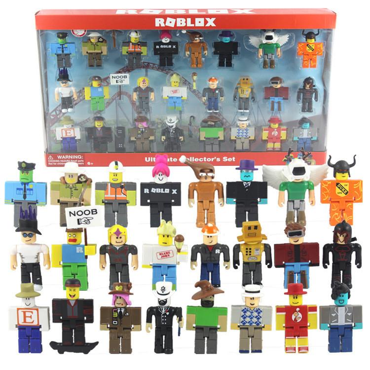 Коллекция Моделей Виртуальных Фигурок Roblox Из Пластика Для Коллекционеров И Детей