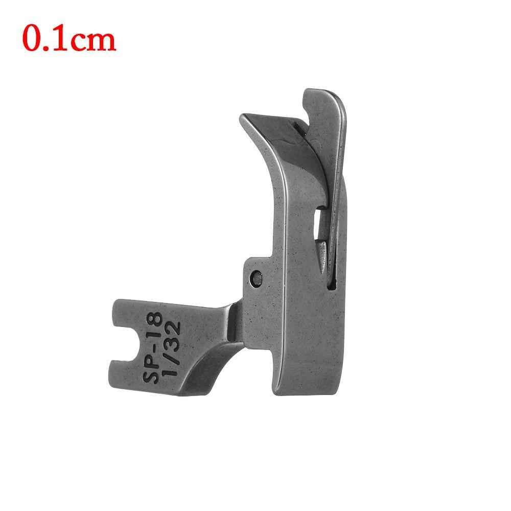 1/8 1/4 3/16 Industrial 1/32 Metal Presser Foot Sewing Machine Single Needle Flat Car Moving Edge