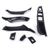 RHD Right Driver Car Interior Door Handle Armrest Panel Pull Trim Cover Set For BMW 5 Series F10 F11 520i 523i 525i 528i 530i 2010-2016