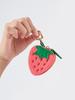 В наличии Свежий и Сладкий Клубничный Брелок - Милый Мини Фруктовая Серия Шарм для Сумки и Маленький Кошелек для Монет