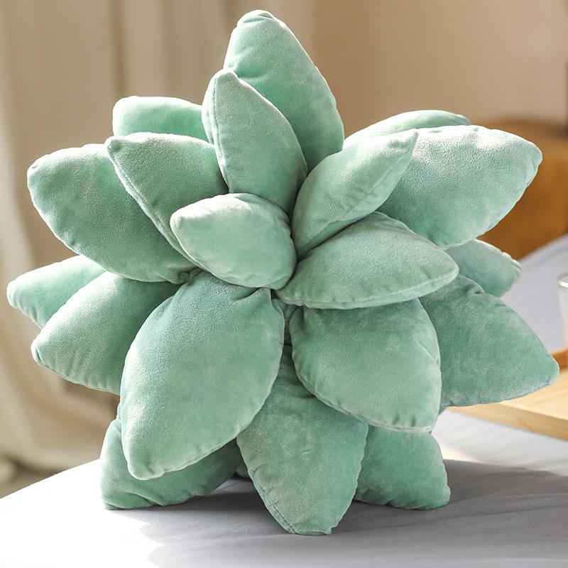 Succulent Plant Plush Pillow - Soft Doll Cushion Gift