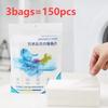 50-200PCS Laundry Tablets Laundry Paper Anti-Staining Clothes Sheets Concentrated Washing Powder Detergent for Washing Machines
