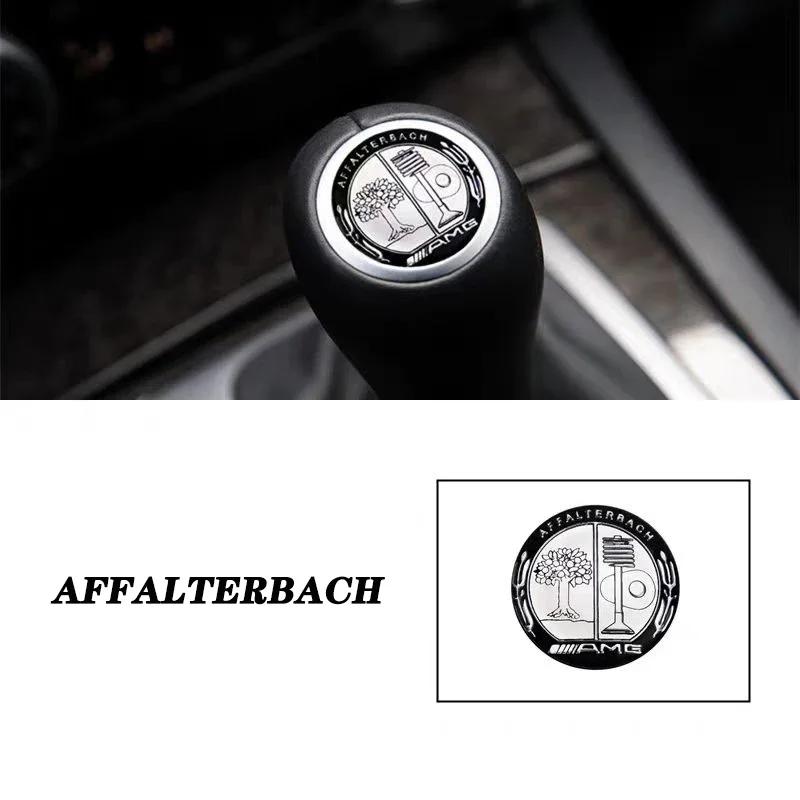 AABGT1 Car Accessories Gearbox Control Lever Sticker Shift Handle Decals For Mercedes Benz AMG C E SClass W204 W205 W203 W211 W212 W213