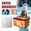 10PCS Body Warmer Long Lasting Up To 10 Hours Adhesive Backing Hand Warmer Pad for Outdoor Fishing Camping Hiking