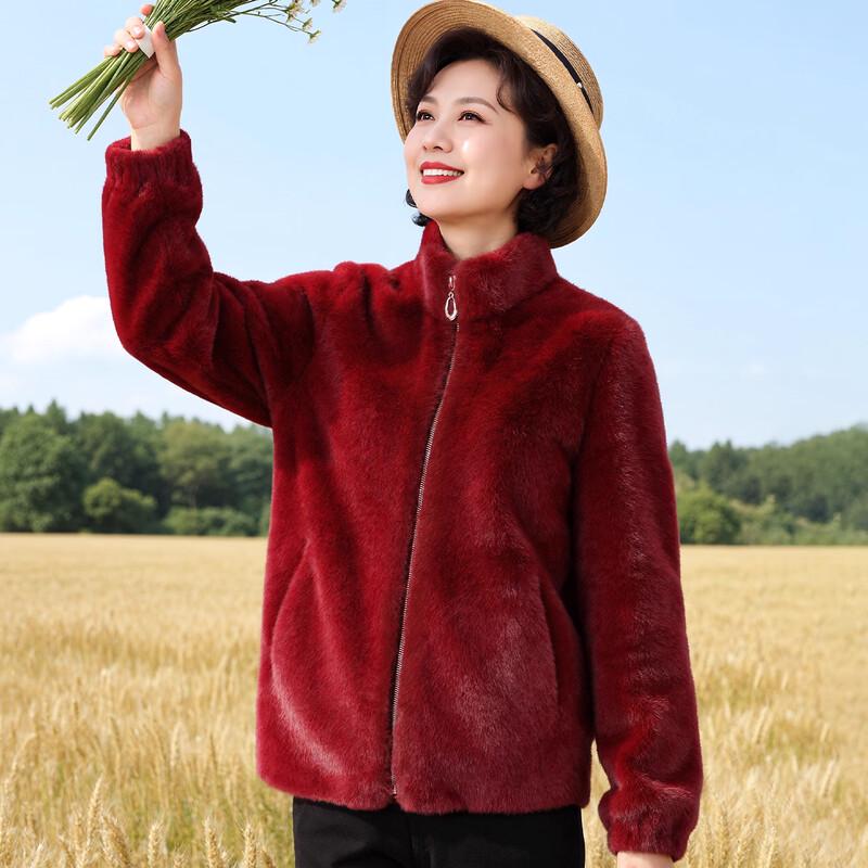 Женское элегантное зимнее пальто из искусственного меха норки