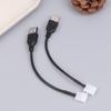 5/10 шт. USB-разъем для подключения к 2-контактной светодиодной ленте 8 мм/10 мм, без пайки, адаптер для светодиодной ленты