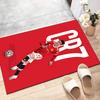 1pc Number 7 Soccer Design Printed Area Rug Carpet for Bedroom Living Room Home Decor Rugs Mat Non Slip Mat Rug for Bedside