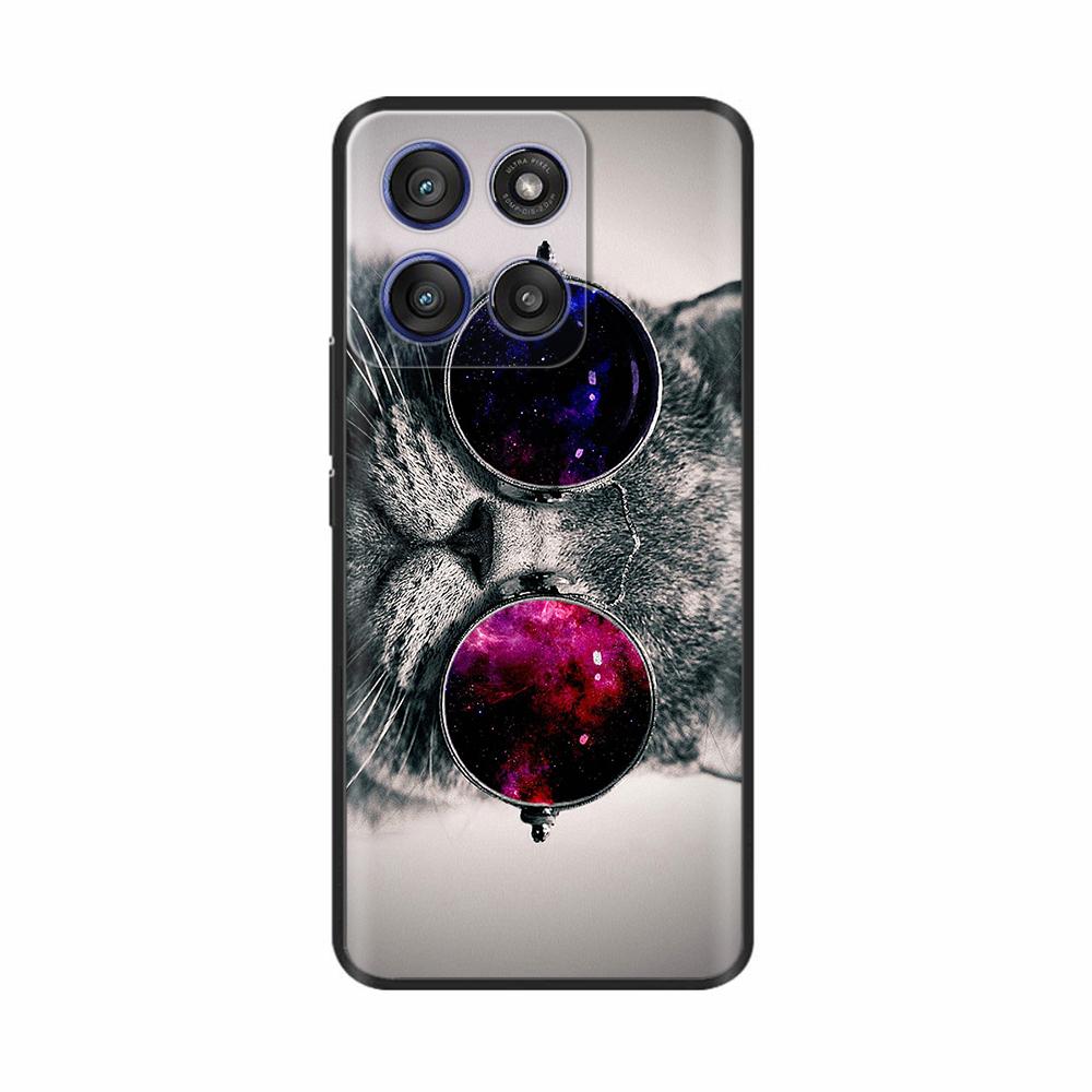 Для Motorola Moto Edge 60 Fusion Чехол Edge60 Fusion Мягкий Милый Силиконовый Чехол ТПУ Задняя Крышка Чехол для Moto Edge 60 Fusion Чехлы