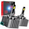 Светодиодные фары Dualvision D1S D3S HID D2S D4S D8S D3 Turbo LED 30000Лм 90Вт Двусторонний чип CSP 6500K Plug&Play Автомобильная лампа Ксенон HID