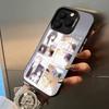 T-The Fragrant FlowerBlooms with Dignity For iPhone 17 16 15 14 13 12 11 Pro Max XS  17 Air Silicone Colored Silver Bumper Cover