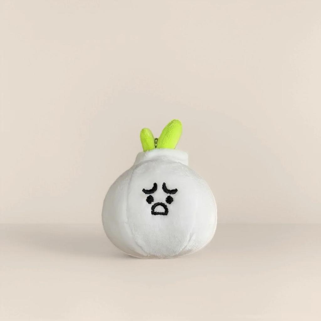 Cartoon Cute Fruit and Vegetable Plush Series Keychain Toy Peach Pear Cherry Doll Smiling Face Fruit Decoration Pet Gift
