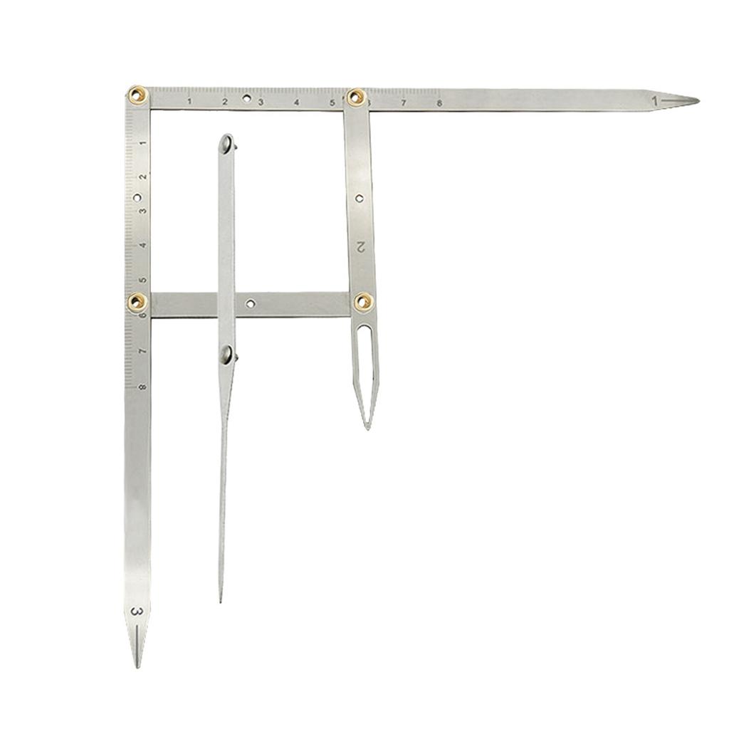 Microblading Caliper Ratio Eyebrow Measure Ruler Permanent Makeup Stencil Measuring Tool