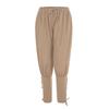 Men's  Ankle Banded Pants Medieval Viking Navigator Trousers Renaissance Pants Party Cosplay Costume