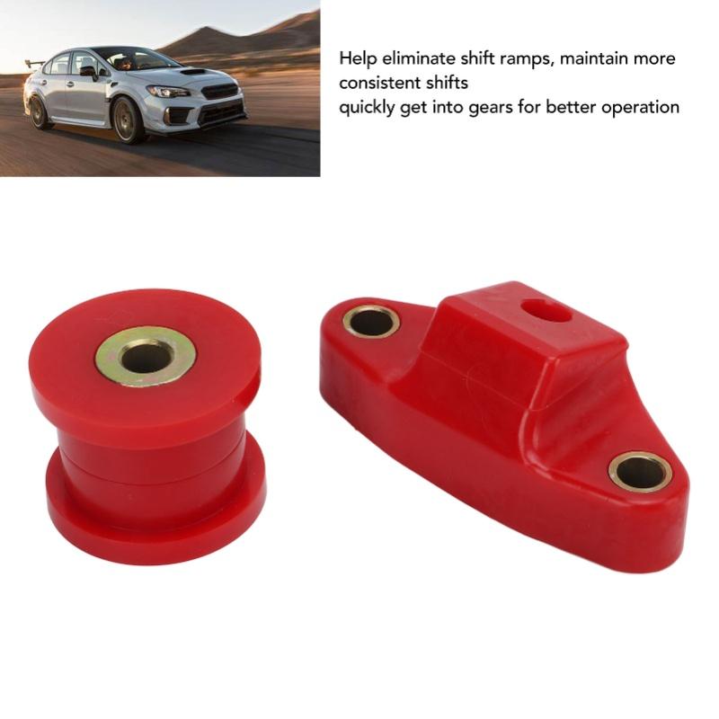 Front Rear Transmission Shifter Bushings PU Stabilizer Linkage Bushing Kit Replacement For Subaru Impreza WRX STI 2004-2020