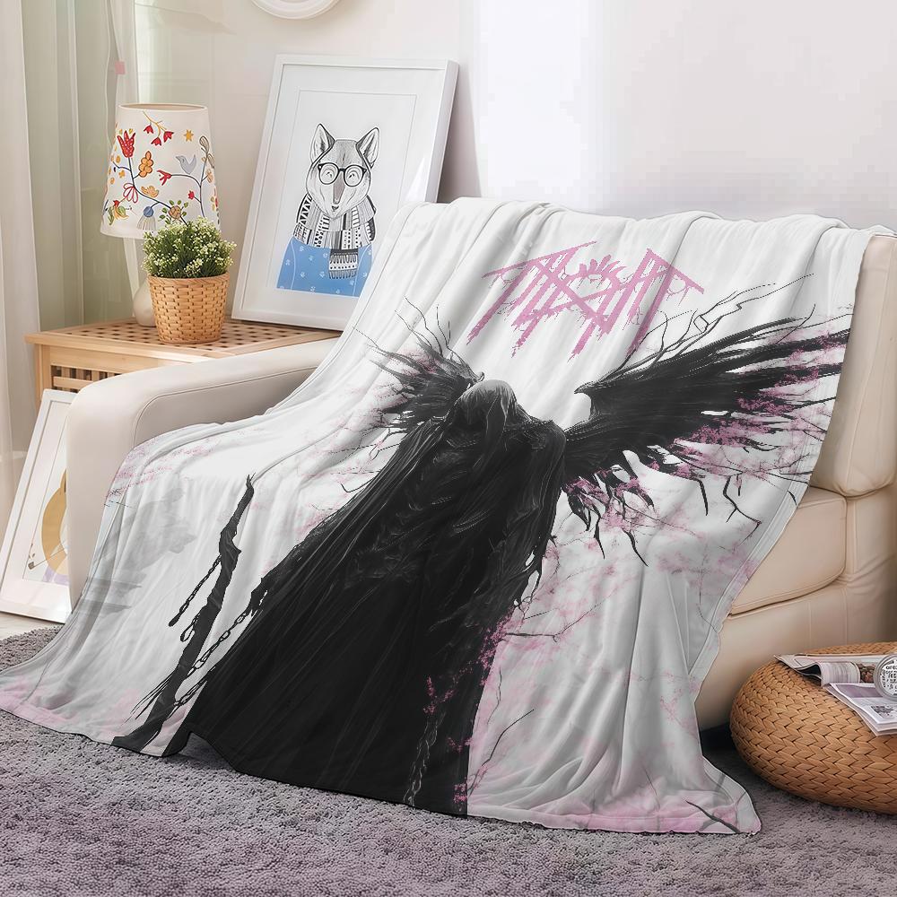 Полоса S-Сон T-Токены Одеяло Теплое И Мягкое Подходит Для Спальни Гостиной Дивана-Кровати Офиса Путешествий Кемпинга