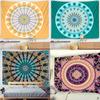 Mandala Lace Tapestry Wall Decor Living Room Tapestry Wall Beach Towel Thin Blanket Travel Mat