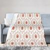 Bohemian pattern Flannel Blankets Winter Super Soft Bedding Throws for Girls Boys Couch Bed Funny Bedspread Sofa Bed Cover