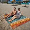 Beach Blanket Waterproof Sand-proof Beach Mat Quick Drying Extra-Large Outdoor Picnic Mat Beach Accessories