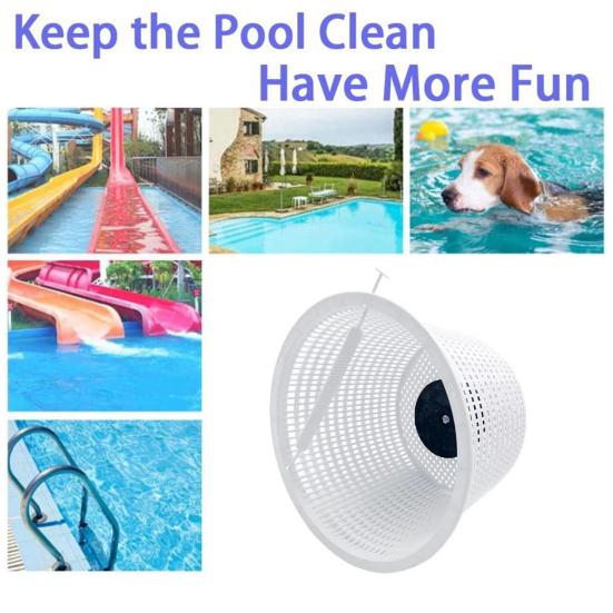 7"/8" корзина для скиммера для бассейнов, пластиковая корзина для фильтра для бассейна, сменная корзина для скиммера для листьев и мусора для SP1070