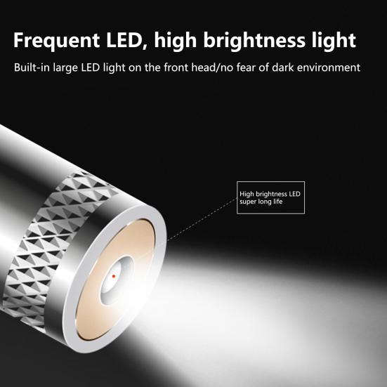 Инструмент для авторемонта со светодиодной подсветкой, выдвижной, сильное всасывание, удобная ручка, стиль ручки, карманный зажим, магнитный стержень, авторемонт