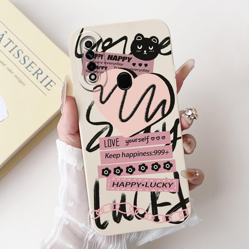 Чехол для Oppo A31 2020 CPH2015 Чехол A8 PDBM00 Милый Кот Модный Роскошный Силиконовый Ударопрочный Чехол для Телефона Для Oppo A8 Задняя Крышка