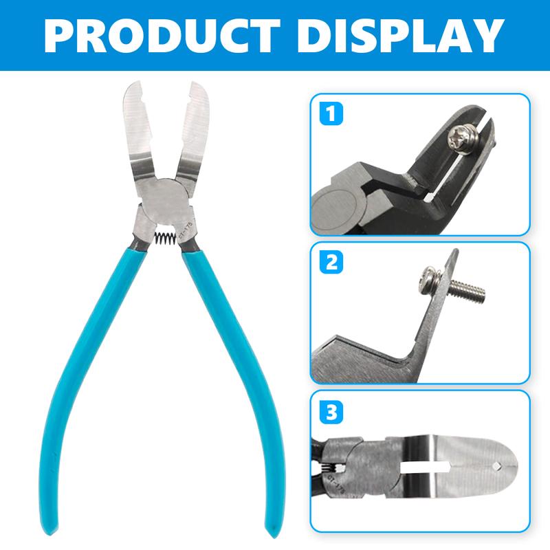 1PC Diagonal Cutting Pliers, Car Rivet Tightening Pliers, Car Clip Pliers, for Car Interior Clip Removal Automotive Repair Parts