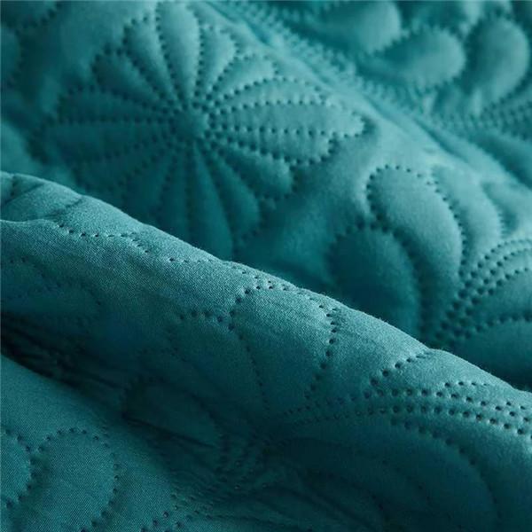 Стеганая водонепроницаемая простыня с эластичными защитными простынями для постельного белья, наматрасник, сплошное цветное постельное белье (Нет наволочки)