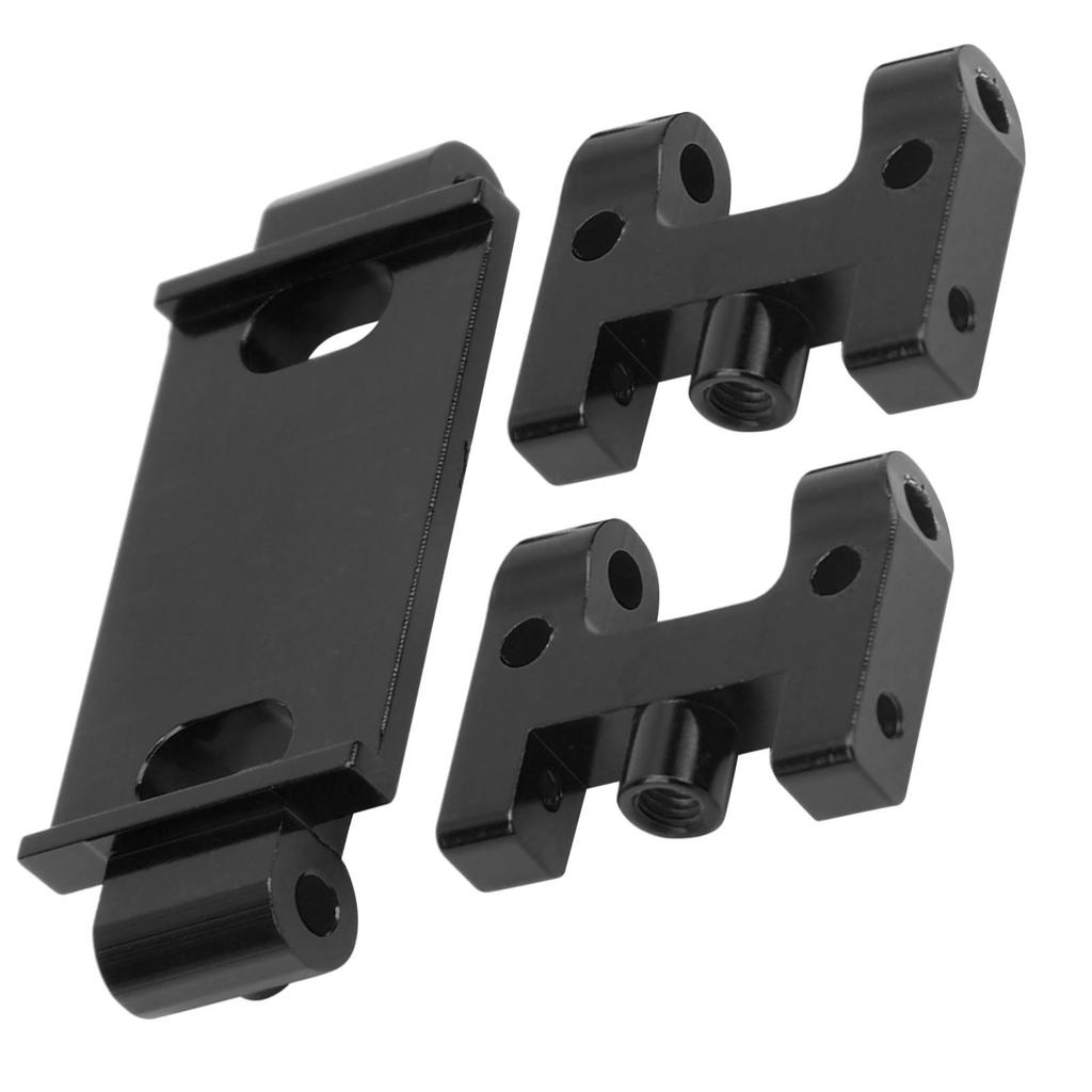 RC Aluminum Alloy Front Upper Swing Arm Fit for WPL D12 Remote Control Car ModelBlack