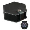 Leather Box Dice Case for 7Pcs Dice Storage Box for Dice Holder for Tabletop Games RPG