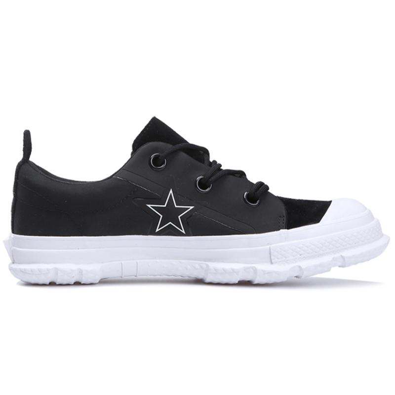 Converse One Star MC18 Легкие спортивные кроссовки Низкие кеды Унисекс Черно-белые
