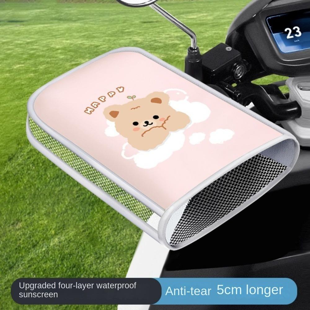 Ветрозащитные перчатки на руль мотоцикла, водонепроницаемые накладки на ручки, защита рук для скутеров, уличные виды спорта