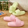Soft Sole Eva Home Slippers Women Indoor Mute Non Slip Bathroom Slides Woman Lightweight Summer Beach Flip Flops Flat Sandals