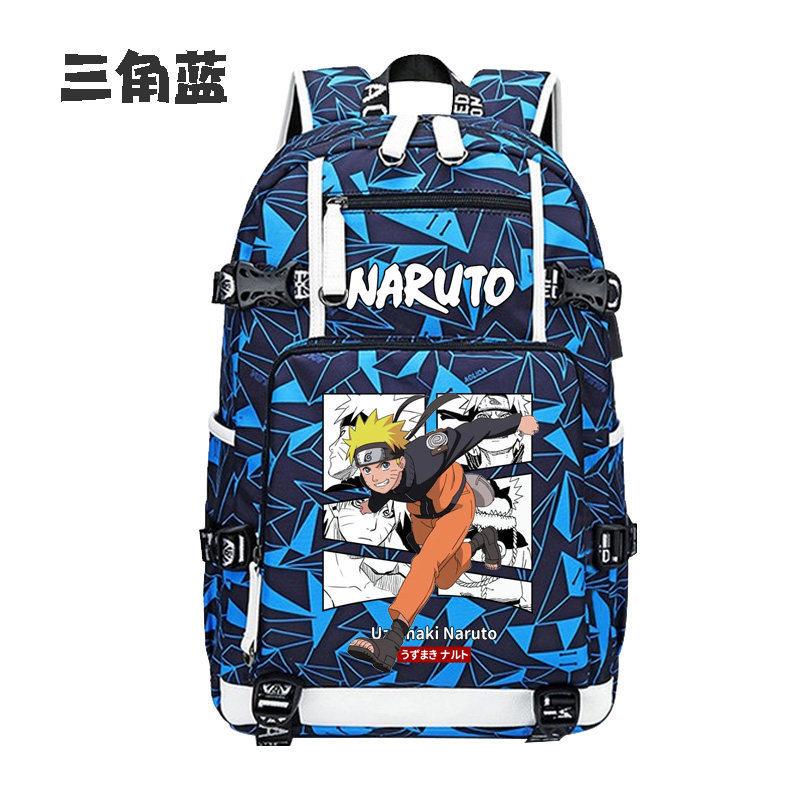 Naruto Anime Backpack Lightweight Ergonomic Lumbar Support Large Capacity for Students