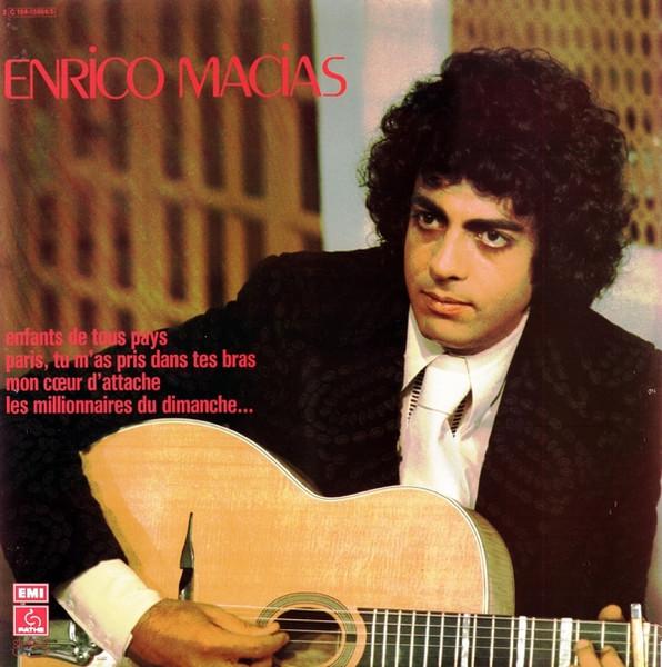 Виниловая пластинка ENRICO MACIAS Энрико Масиас C18415664 Path 1975 Франция Поп Б/у