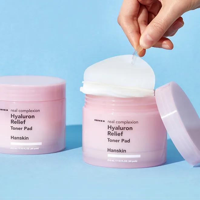 Реальный Комплекс Гиалуроновый Успокаивающий Тонер-Пэд 60 Штук