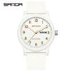SANDA Top Brand 3263 Minimalist Women's Quartz Watch Clock Minimalist Style Calendar Waterproof 2 Women's Quartz Watch
