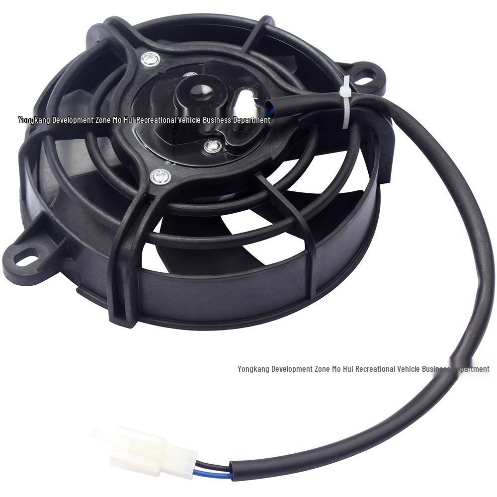 Water-Cooled Oil Cooler Radiator Fan for 150-250cc ATV Beach Buggy Motorcycle