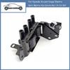 1 катушка автоматического зажигания для Hyundai Accent Coupe Elantra Getz Matrix Kia Cerato Rio 1,4 1,6 16 В 27301-26600 2730126600 730126600