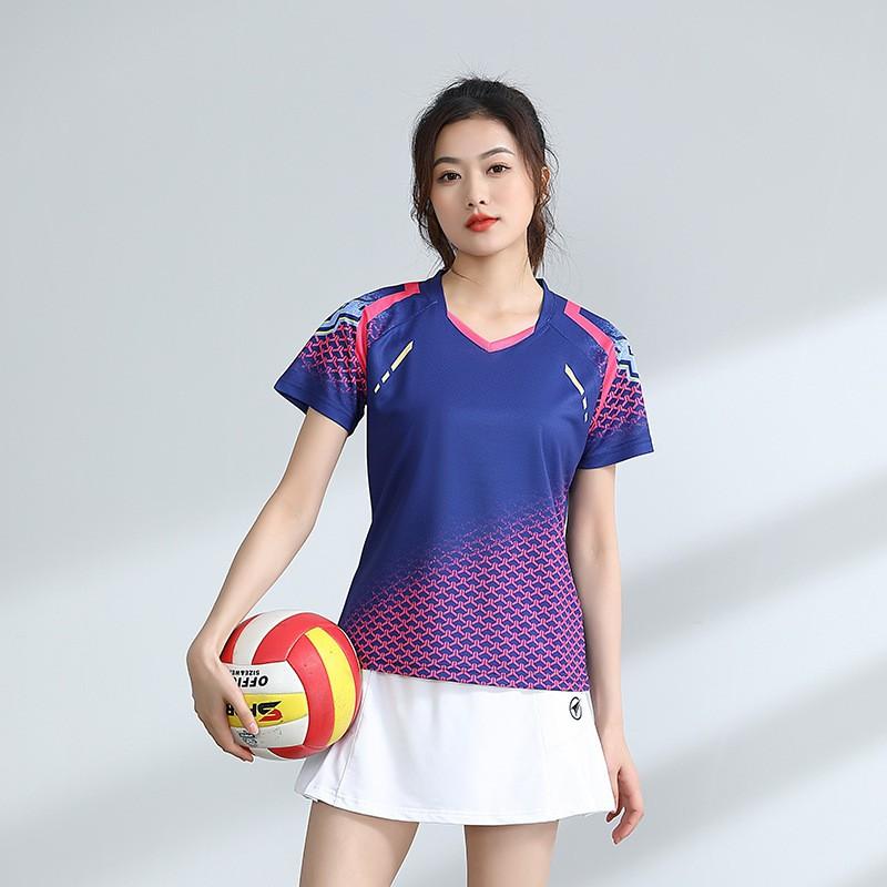 Unisex Badminton Table Tennis Sport Set Quick-Dry Short Sleeve Top Skort/Shorts Training Competition