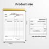 Signature Line Duplicate Invoice Book Tear-Off Commercial Invoice Pad  Business
