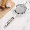 Stainless Steel Frosting Filter Fine Mesh Kitchen Colander Kitchen Gadgets Flour Sieve  Noodle