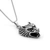Vintage Wolf Head Necklace Personality Titanium Steel Pendant Stainless Steel Men'S Fashion Domineering Necklace Accessories