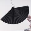 Black Hand Fan Vintage Folding Fans Wedding Party Favor Supplies Chinese Hand Fan Classical Dance Fan Craft Fan Lightweight
