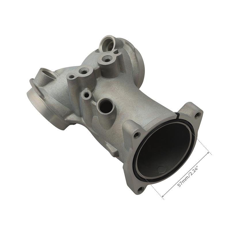Motorcycle 57mm M8 Engine Intake Manifold For Harley Touring Road Glide 2017-2024 Softail 2018-2024