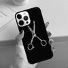 Hair Stylist Scissors Phone Case For iPhone 17 Air 11 12 13 14 15 16 Pro Max Cover For iPhone 17 Air Max Plus Coque Shell