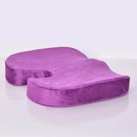 Seat Cushion Memory Foam Chair Cushion Non-Slip Pain Relief Support Cushion for Office Car Wheelchair