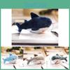 Adorable Mini Shark Plush Keychain Soft Whale Toy Cute Fish Stuffed Animal Accessory